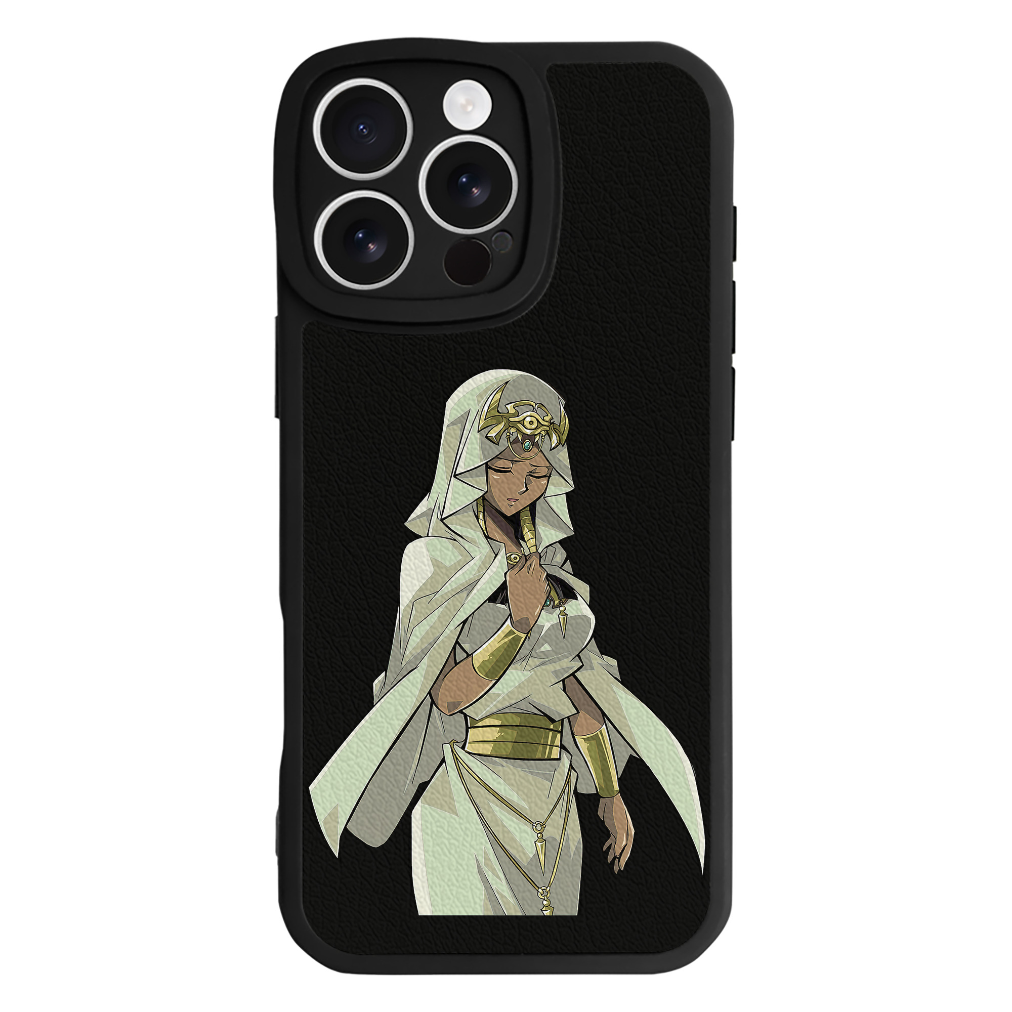 遊☆戯☆王 Yu-Gi-Oh! 【iPhone 16シリーズ対応】シリコンスマホケース（レザー調） 材質：シリコン